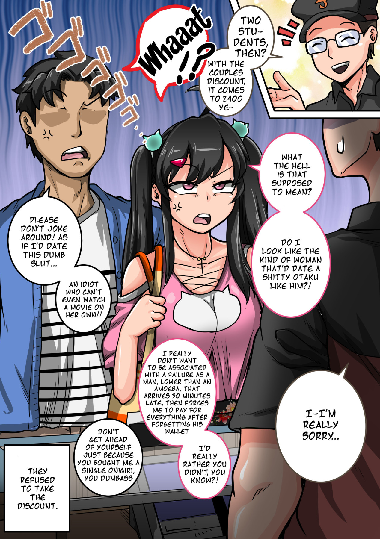 Hentai Manga Comic-Annoying Little Sister needs to be Scolded-Read-19